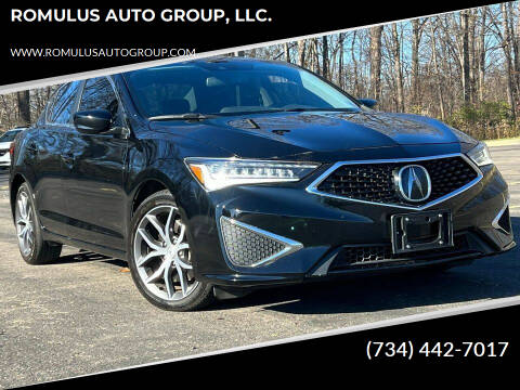 2020 Acura ILX for sale at ROMULUS AUTO GROUP, LLC. in Romulus MI
