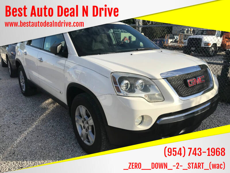 2009 GMC Acadia for sale at Best Auto Deal N Drive in Hollywood FL