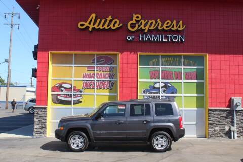 2016 Jeep Patriot for sale at AUTO EXPRESS OF HAMILTON LLC in Hamilton OH