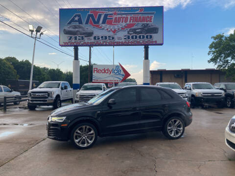 2018 Audi Q3 for sale at ANF AUTO FINANCE in Houston TX