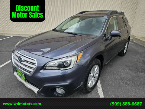 2016 Subaru Outback for sale at Discount Motor Sales in Wenatchee WA