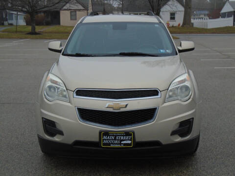 2012 Chevrolet Equinox for sale at MAIN STREET MOTORS in Norristown PA