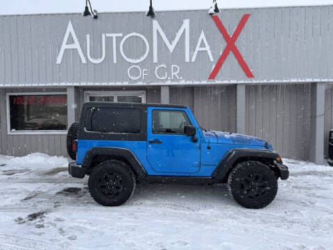 2015 Jeep Wrangler for sale at Auto Max of GR in Comstock Park MI