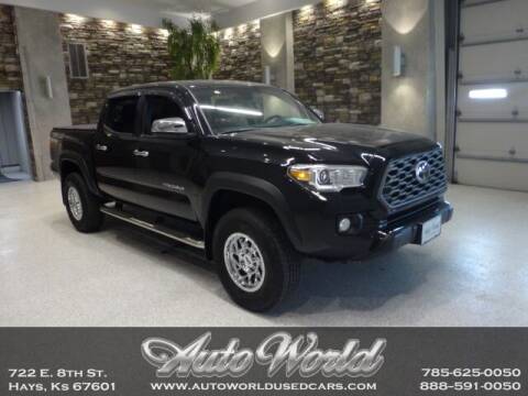2021 Toyota TACOMA CRE for sale at Auto World Used Cars in Hays KS