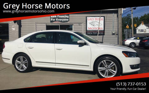 2013 Volkswagen Passat for sale at Grey Horse Motors in Hamilton OH