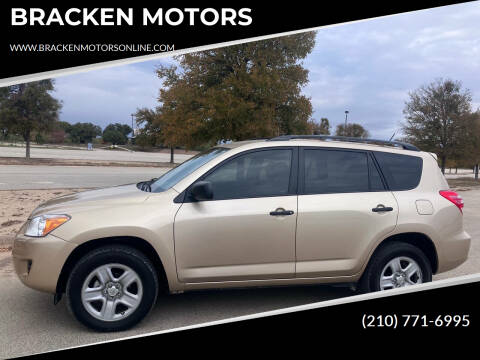 2010 Toyota RAV4 for sale at BRACKEN MOTORS in San Antonio TX