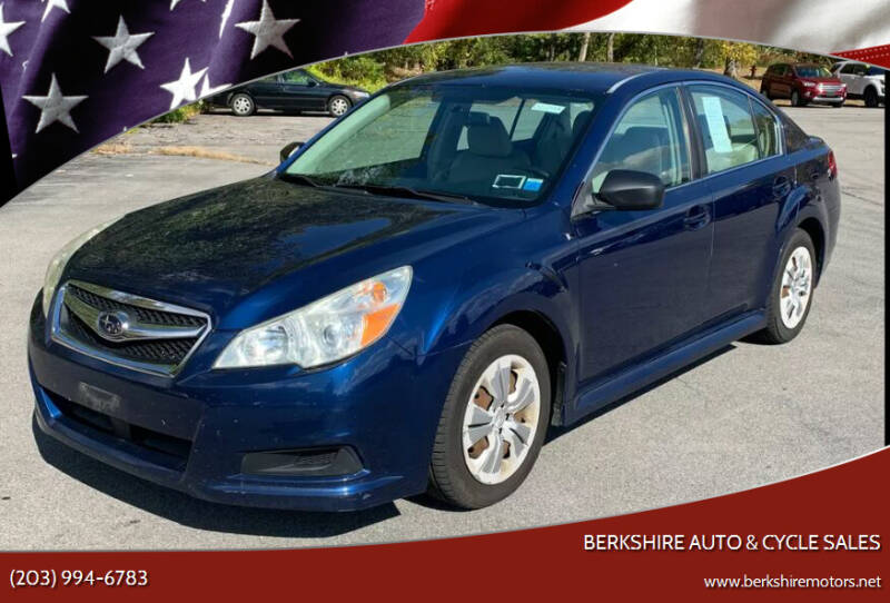 2011 Subaru Legacy for sale at Berkshire Auto & Cycle Sales in Sandy Hook CT