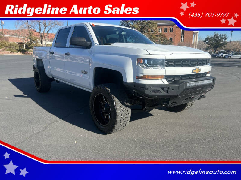 2018 Chevrolet Silverado 1500 for sale at Ridgeline Auto Sales in Saint George UT