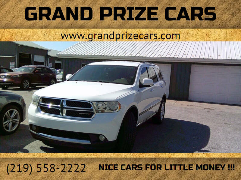 2013 Dodge Durango for sale at Grand Prize Cars in Cedar Lake IN