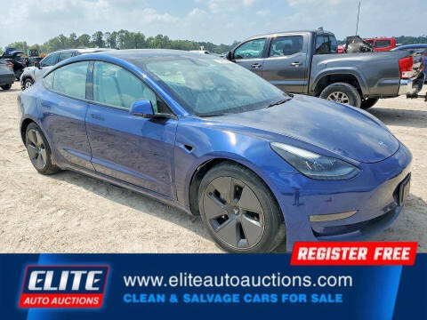 2021 Tesla Model 3 Standard Range Plus