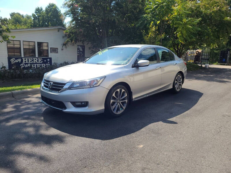 2014 Honda Accord for sale at TR MOTORS in Gastonia NC