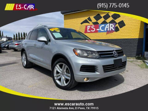 2014 Volkswagen Touareg for sale at Escar Auto in El Paso TX