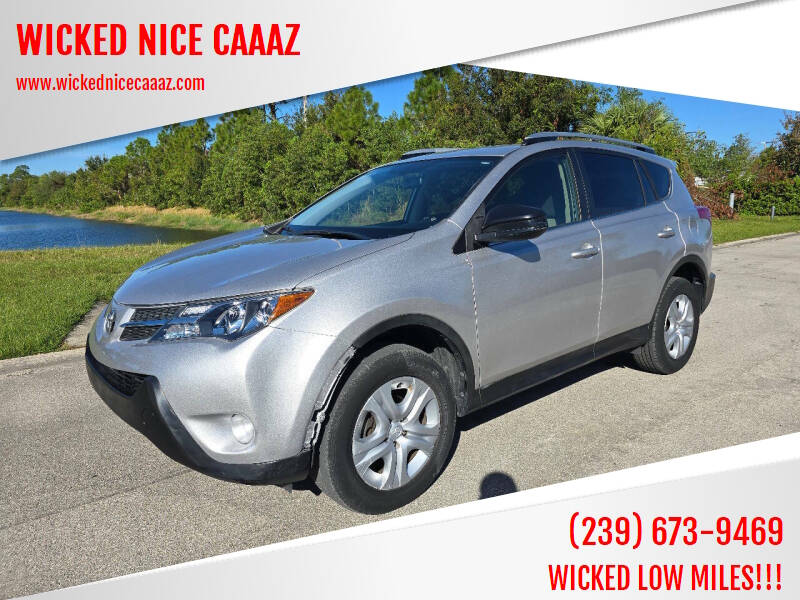 2015 Toyota RAV4 for sale at WICKED NICE CAAAZ in Cape Coral FL