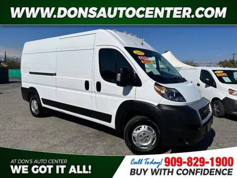 2020 RAM ProMaster for sale at Dons Auto Center in Fontana CA