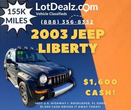 2003 Jeep Liberty for sale at Lot Dealz in Rockledge FL