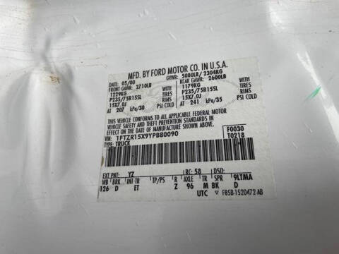 2000 Ford Ranger