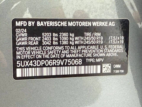 2024 BMW X3 sDrive30i