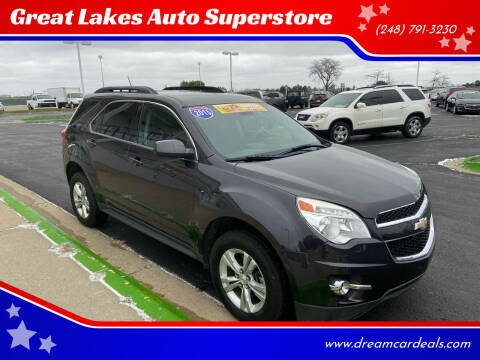 2015 Chevrolet Equinox for sale at Great Lakes Auto Superstore in Waterford Township MI