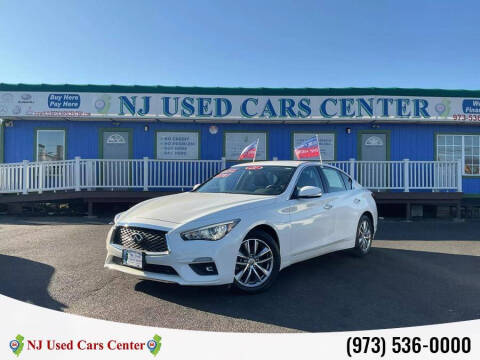 2021 Infiniti Q50 for sale at New Jersey Used Cars Center in Irvington NJ