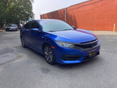 2016 Honda Civic for sale at King Motor Cars in Saugus MA