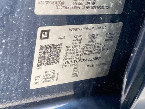 2020 Chevrolet Silverado 1500