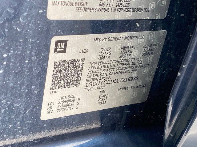 2020 Chevrolet Silverado 1500