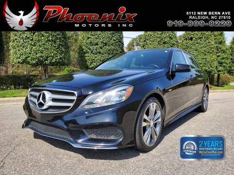 2014 Mercedes-Benz E-Class for sale at Phoenix Motors Inc in Raleigh NC