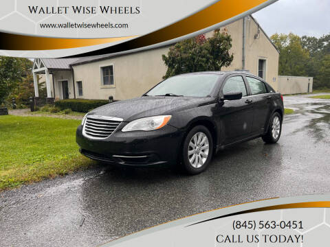 2012 Chrysler 200 for sale at Wallet Wise Wheels in Montgomery NY