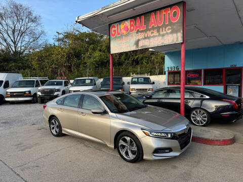 2019 Honda Accord for sale at Global Auto Sales and Service in Nashville TN