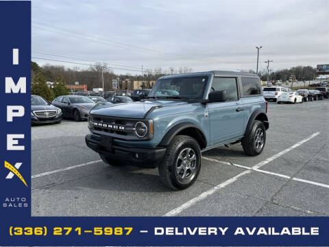 2022 Ford Bronco for sale at Impex Auto Sales in Greensboro NC