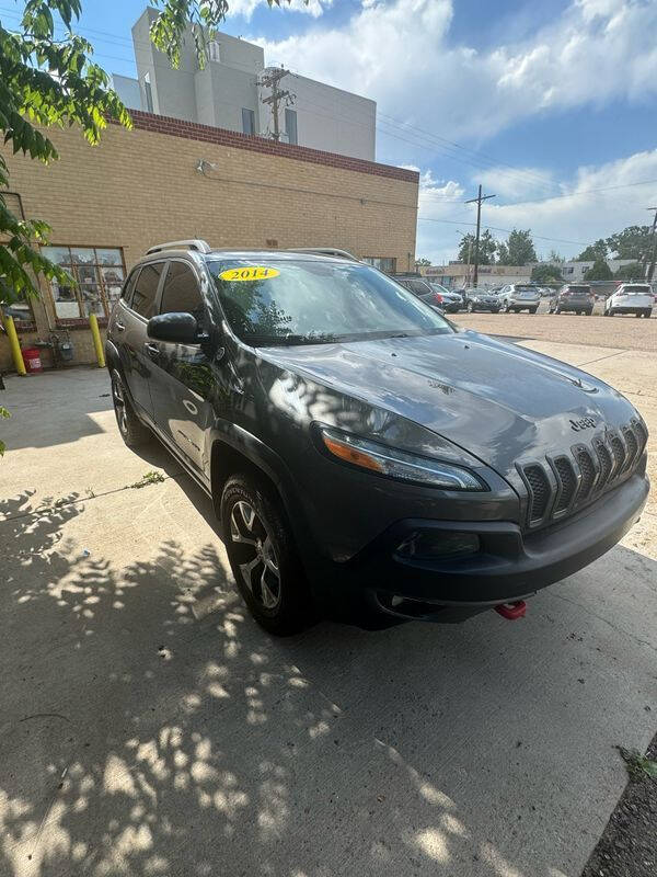 2014 Jeep Cherokee for sale at MARATHON AUTO in Denver, CO