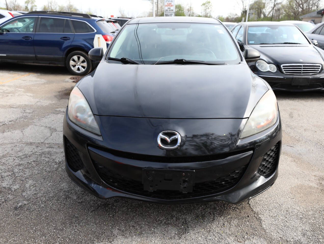 Black 2012 Mazda Mazda3 i Touring i Touring 4dr Hatchback 6A 2