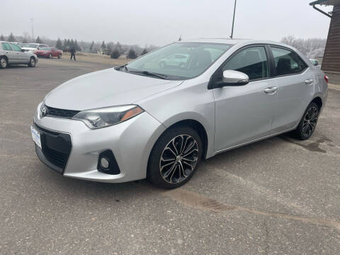 2016 Toyota Corolla for sale at H & G AUTO SALES LLC in Princeton MN