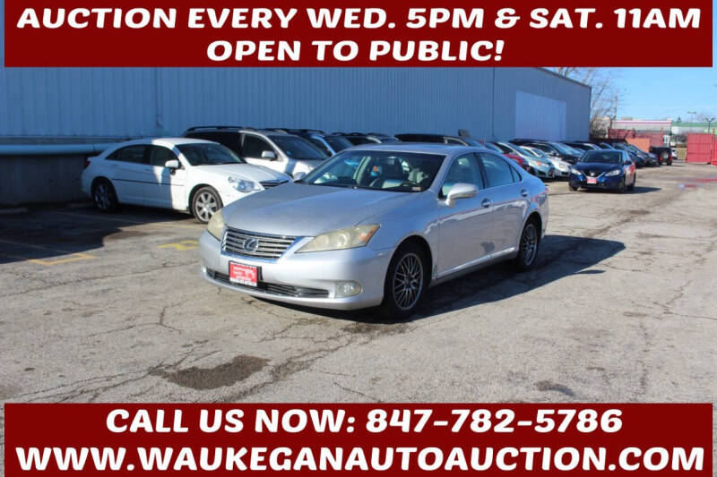 2010 Lexus ES 350 for sale at Waukegan Auto Auction in Waukegan IL