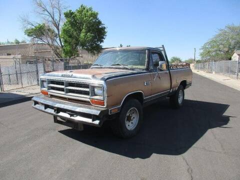 1986 Dodge RAM 150 for sale at RT 66 Auctions in Albuquerque NM