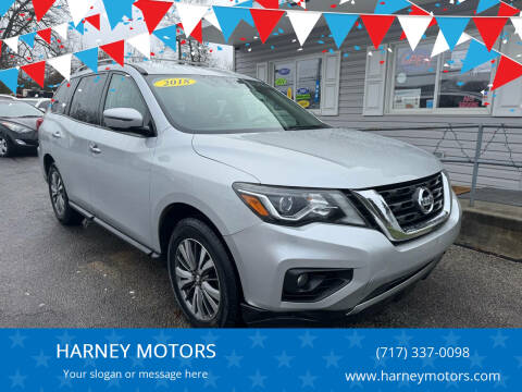 2018 Nissan Pathfinder for sale at HARNEY MOTORS in Gettysburg PA