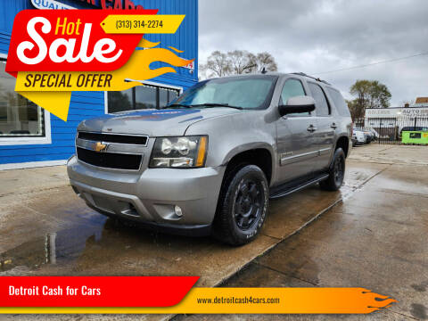 2008 Chevrolet Tahoe for sale at Detroit Cash for Cars in Warren MI