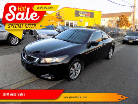 2009 Honda Accord for sale at GSM Auto Sales in Linden NJ