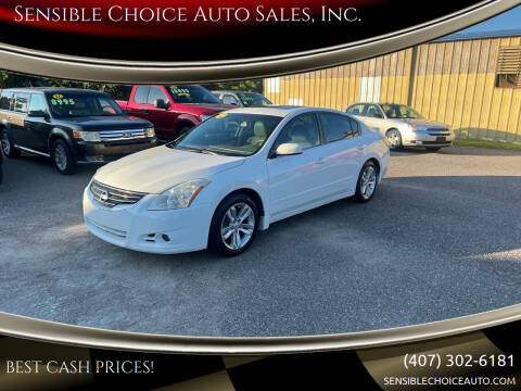 2012 Nissan Altima for sale at Sensible Choice Auto Sales, Inc. in Longwood FL