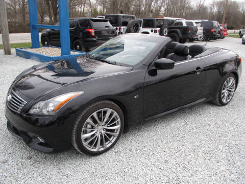2014 Infiniti Q60 Convertible for sale at PENDLETON PIKE AUTO SALES in Ingalls IN