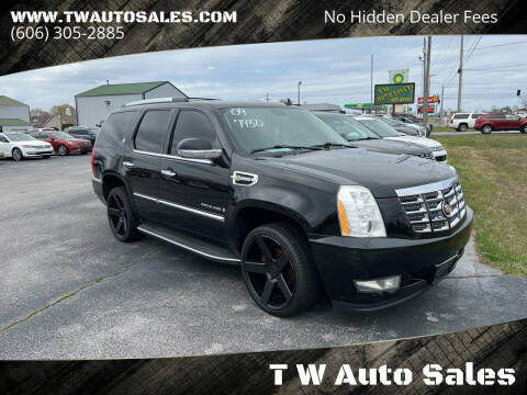 2009 Cadillac Escalade Hybrid for sale at T W Auto Sales in Science Hill KY