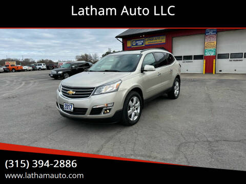 2017 Chevrolet Traverse for sale at Latham Auto LLC in Ogdensburg NY