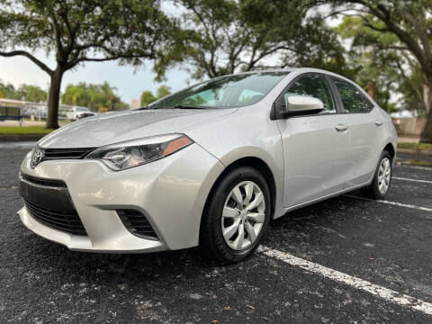 2016 Toyota Corolla for sale at Florida Prestige Collection in Saint Petersburg FL