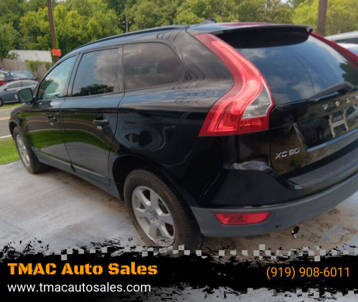 2010 Volvo XC60 for sale at TMAC Auto Sales & Window Tinting in Durham NC