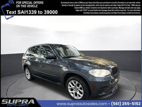 2013 BMW X5 for sale at SUPRA AUTO SALES in Riviera Beach FL