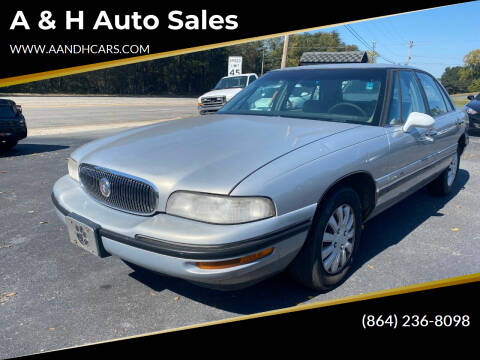 1998 Buick LeSabre for sale at A & H Auto Sales in Greenville SC