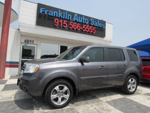2015 Honda Pilot for sale at Franklin Auto Sales in El Paso TX