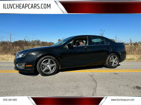 2010 Ford Fusion for sale at ILUVCHEAPCARS.COM in Tulsa OK