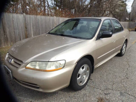 2001 Honda Accord for sale at Wayland Automotive in Wayland MA
