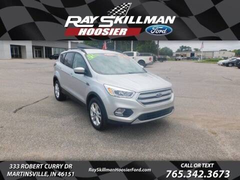 2019 Ford Escape for sale at Ray Skillman Hoosier Ford in Martinsville IN